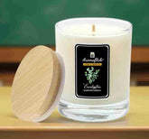 Eucalyptus Scented Candle in Glass Jar